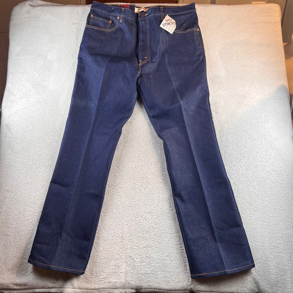 VTG NWT Levis 517 Boot Cut Jeans Mens 40x32 Indigo Deadstock 2000's 00517-2017 - Picture 2 of 12